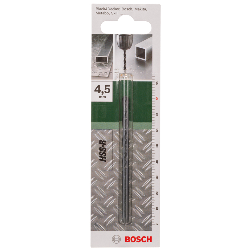 BOSCH, СВРЕДЛО HSS-R 4.5X47X80 ММ BOSCH, СВРЕДЛО HSS-R 4.5X47X80 ММ