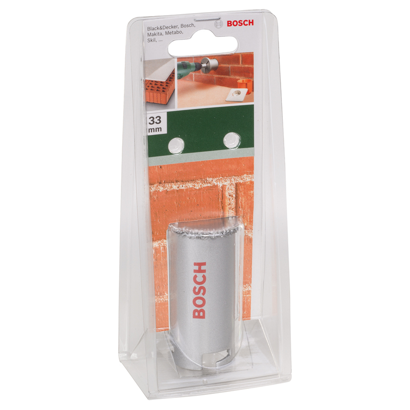 BOSCH, БОРКОРОНА HM 33 MM BOSCH, БОРКОРОНА HM 33 MM