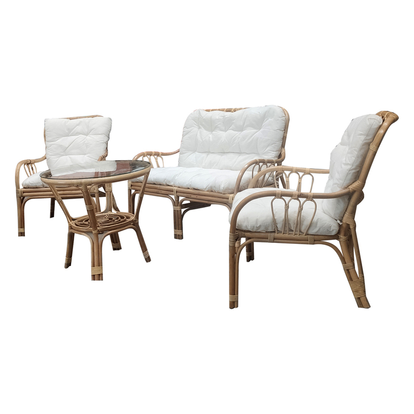 РАТАНОВ КОМПЛЕКТ SAGO ДИВАН, МАСА, 2КР @ РАТАНОВ КОМПЛЕКТ SAGO ДИВАН, МАСА, 2КР @