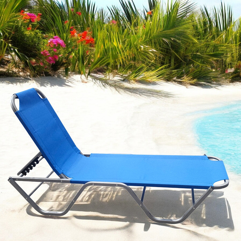 **ГРАДИНСКИ ШЕЗЛОНГ 191x60x30 СИН AX-T05 **ГРАДИНСКИ ШЕЗЛОНГ 191x60x30 СИН AX-T05