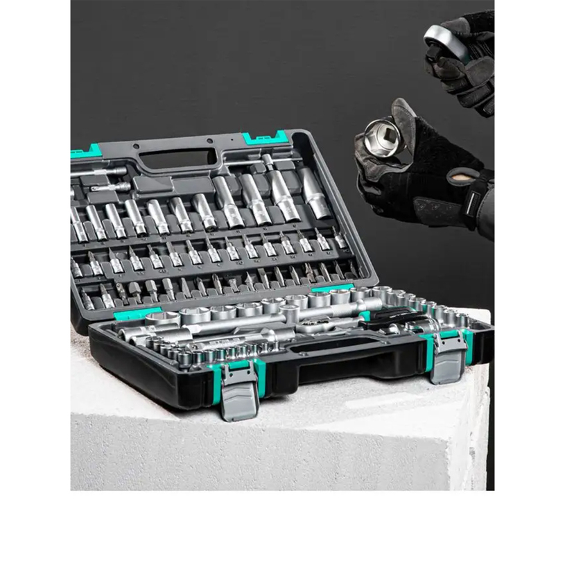 К-т инструменти 94 части 1/2" 1/4 К-т инструменти 94 части 1/2" 1/4