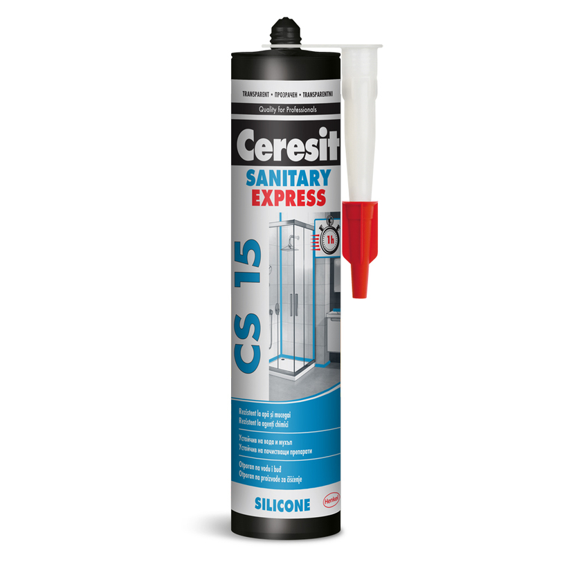 CERESIT CS15 САНИТАРЕН СИЛИКОН ПРОЗР.280 CERESIT CS15 САНИТАРЕН СИЛИКОН ПРОЗР.280