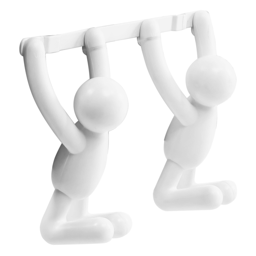 ЗАКАЧАЛКА ЗА ВРАТА 'BUDDY' ДВОЙНА БЯЛА ЗАКАЧАЛКА ЗА ВРАТА 'BUDDY' ДВОЙНА БЯЛА