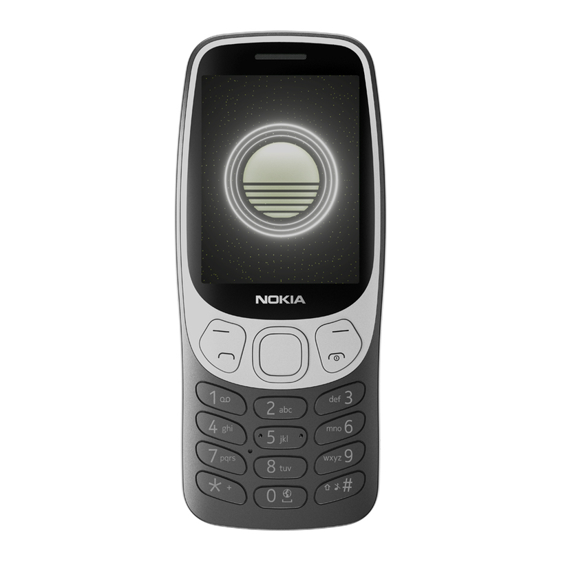 GSM NOKIA 3210 4G 2025 DUAL BLACK GSM NOKIA 3210 4G 2025 DUAL BLACK