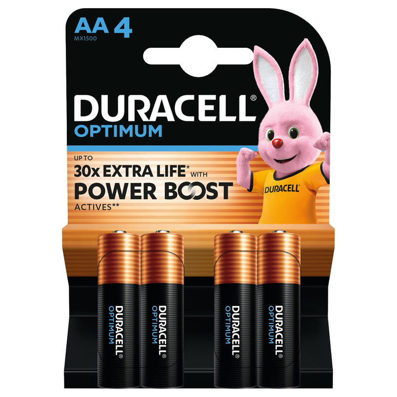 БАТ.DURACELL OPTIMUM AA X4 БАТ.DURACELL OPTIMUM AA X4