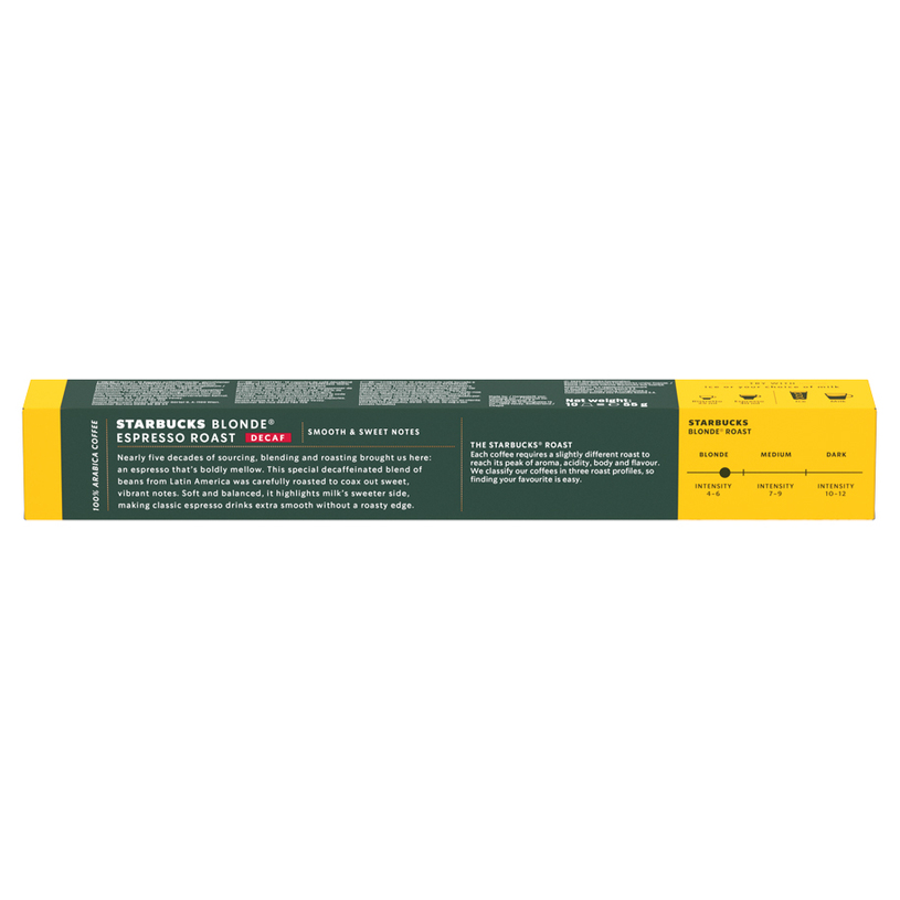 КАФЕ STARBUCKS BL.ESP.ROAST DECAFF 10БР КАФЕ STARBUCKS BL.ESP.ROAST DECAFF 10БР