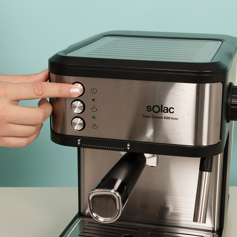 КАФЕМ. SOLAC D20 INOX CE4420 КАФЕМ. SOLAC D20 INOX CE4420