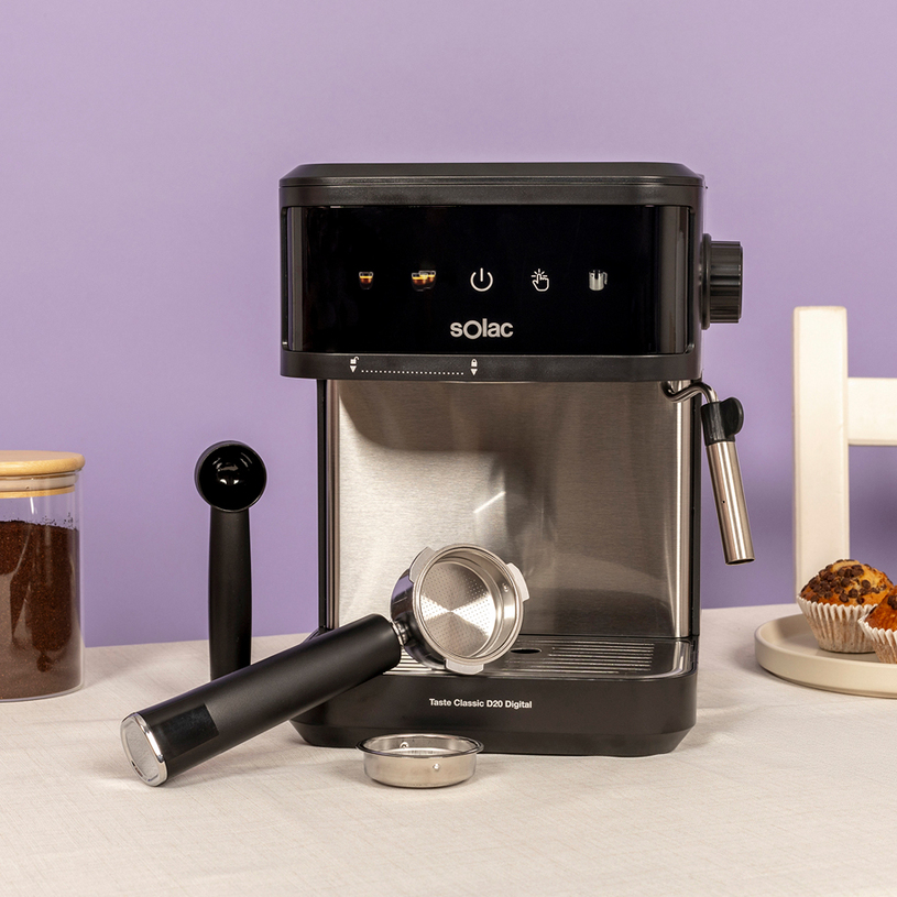 КАФЕМАШИНА SOLAC D20 DIGITAL CE4421 КАФЕМАШИНА SOLAC D20 DIGITAL CE4421