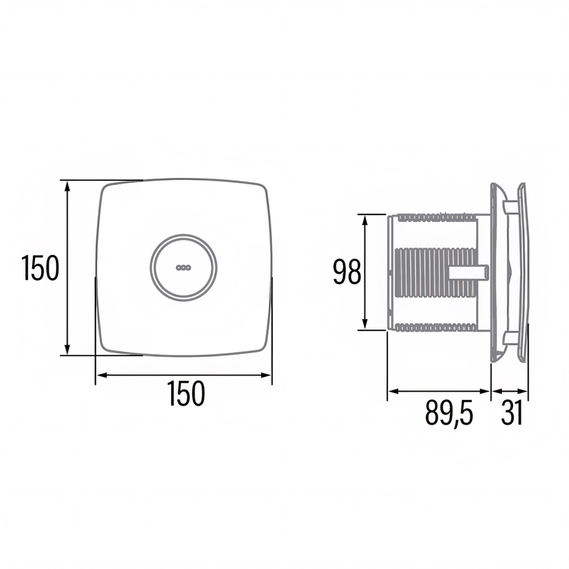&ВЕНТ/БАНЯ CATA X-MART 10 &ВЕНТ/БАНЯ CATA X-MART 10