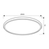 LED ПЛАФОН HERA 30W 3K-65K DIM Ф38CM LED ПЛАФОН HERA 30W 3K-65K DIM Ф38CM