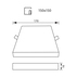 LED ПАНЕЛ QUADRA KВАДРАТ 24W 4К VIVALUX LED ПАНЕЛ QUADRA KВАДРАТ 24W 4К VIVALUX