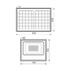 LED ПРОЖЕКТОР + СОЛАРЕН ПАНЕЛ 30W LED ПРОЖЕКТОР + СОЛАРЕН ПАНЕЛ 30W