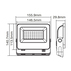 LED ПРОЖЕКТОР 30W 6K IP65 SAVA VITO LED ПРОЖЕКТОР 30W 6K IP65 SAVA VITO