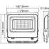 LED ПРОЖЕКТОР 50W 6K IP65 SAVA VITO LED ПРОЖЕКТОР 50W 6K IP65 SAVA VITO