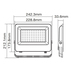 LED ПРОЖЕКТОР 100W 4K IP65 SAVA VITO LED ПРОЖЕКТОР 100W 4K IP65 SAVA VITO