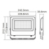 LED ПРОЖЕКТОР 100W 6K IP65 SAVA VITO LED ПРОЖЕКТОР 100W 6K IP65 SAVA VITO