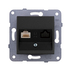 РОЗЕТКА RJ45 CAT 5E ЧЕРНА KARRE+ РОЗЕТКА RJ45 CAT 5E ЧЕРНА KARRE+