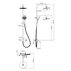 ДУШ СИСТЕМА JASMINE BK WQ3W23500161214 ДУШ СИСТЕМА JASMINE BK WQ3W23500161214