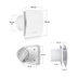 ВЕНТИЛАТОР ЗА БАНЯ 1500 W 125 ВЕНТИЛАТОР ЗА БАНЯ 1500 W 125