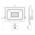 LED ПРОЖЕКТОР 20W 64K IP44 SHIFT VIVALUX LED ПРОЖЕКТОР 20W 64K IP44 SHIFT VIVALUX