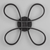LED ПЛАФОН FLY 22W 2600LM 3K ЧЕРЕН TRIO^ LED ПЛАФОН FLY 22W 2600LM 3K ЧЕРЕН TRIO^