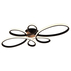 LED ПЛАФОН FLY 32W 3900LM3K ЧЕРЕН TRIO^^ LED ПЛАФОН FLY 32W 3900LM3K ЧЕРЕН TRIO^^