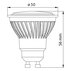 LED КРУШКА GU10 10W 64K FORCE LED VIVA LED КРУШКА GU10 10W 64K FORCE LED VIVA