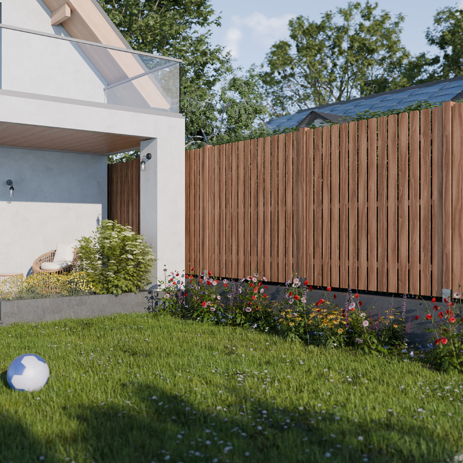Pine construction with a warm natural look
