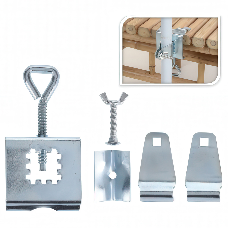 No-drill mounting in about a minute