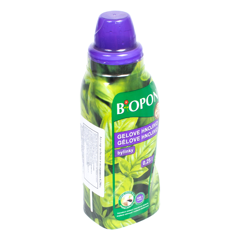 BIOPON Gel Mineral Fertiliser for Herbs and Spices 0.25 l