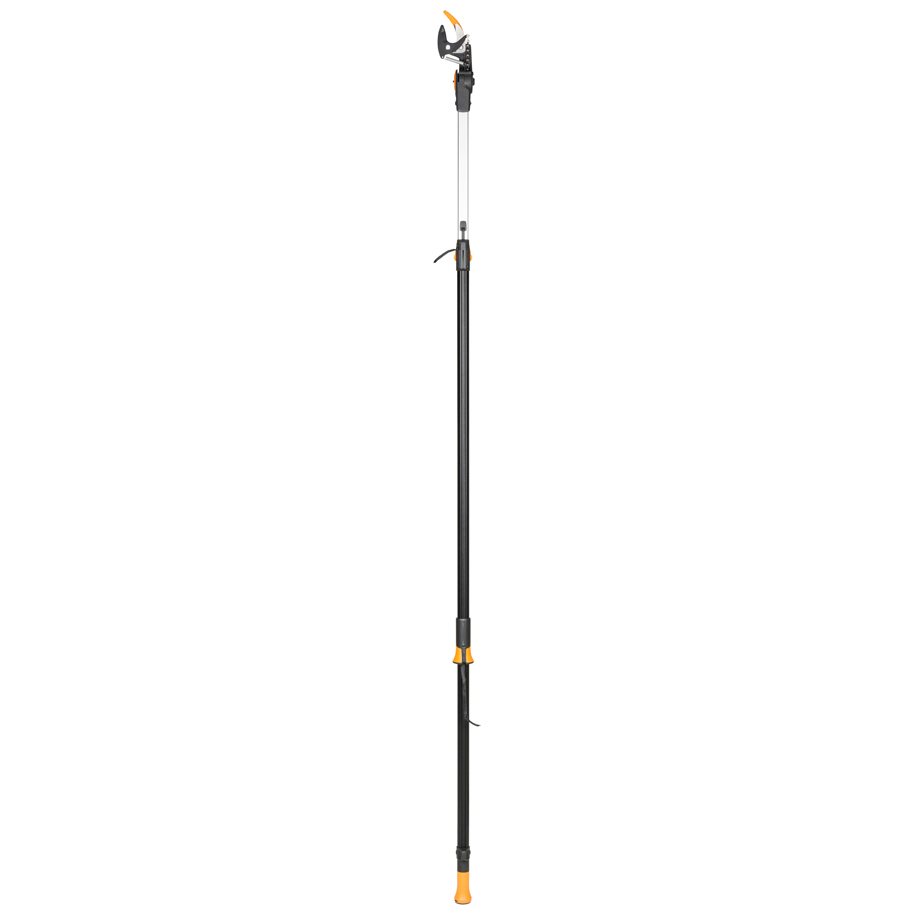 Fiskars UPX86 PowerGear X Telescopic Tree Pruner, 2.4–4 m Shaft