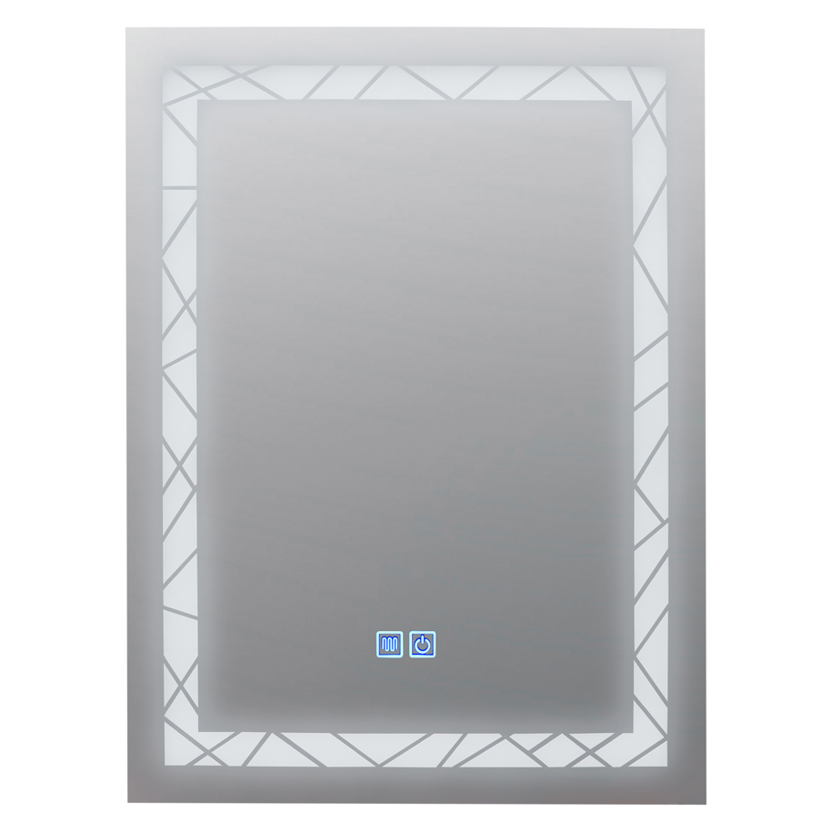 LED огледало за баня 60х80 см SYNCHRO JX2081 с димиране и antifog