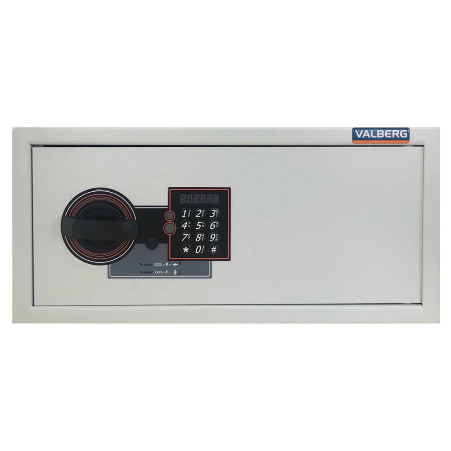 Keypad lock with override key