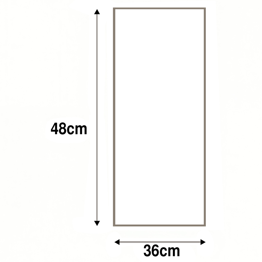 INTER CERAMIC IRIS B14 Bathroom Mirror, 36x48 cm