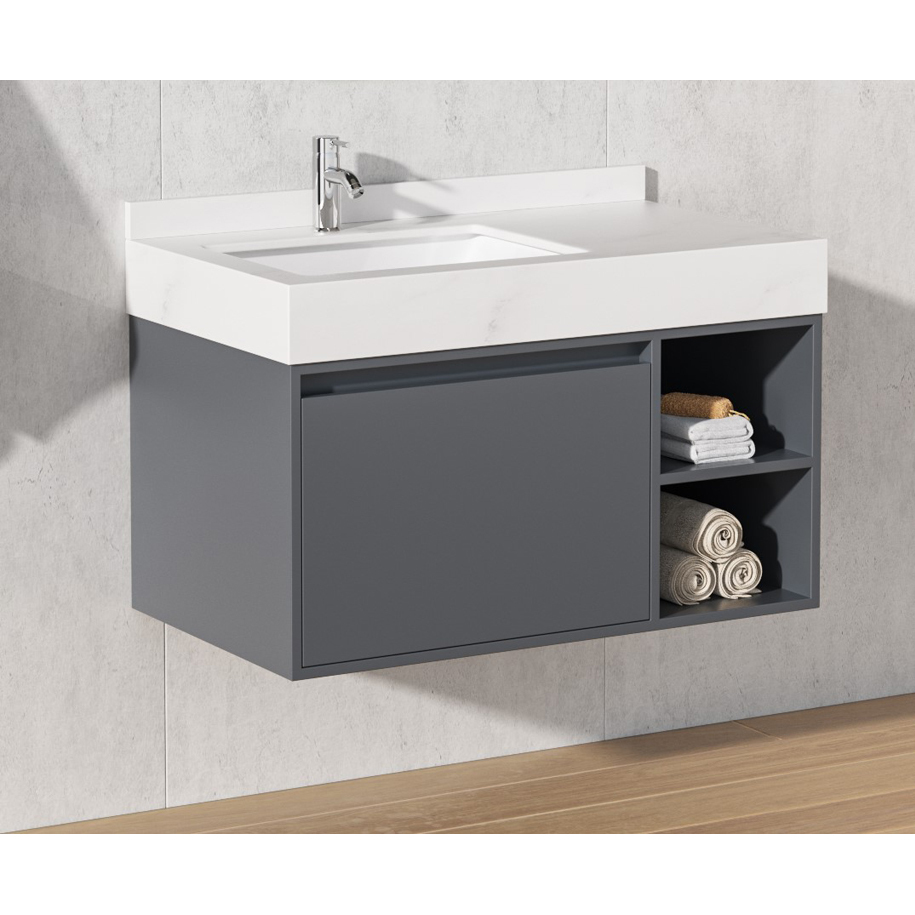 80 cm width with storage under the basin