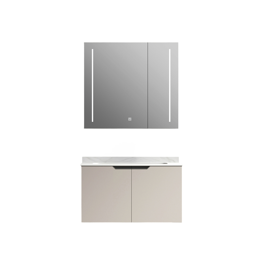 Moisture-resistant PVC cabinets