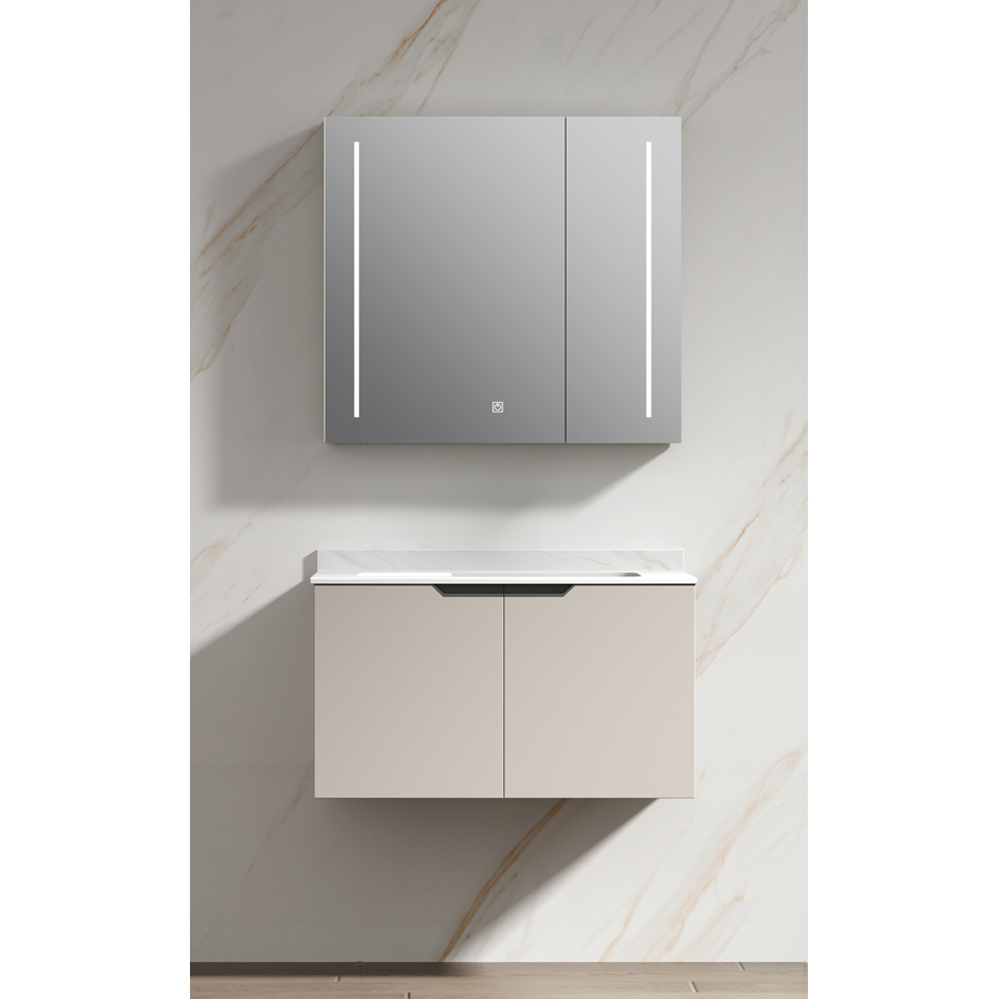 Hidden storage for bathroom essentials