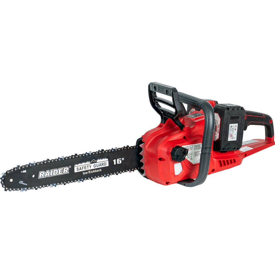 RAIDER PRO RDP-SBCS20 Cordless Chainsaw – 40 V, 2x4 Ah Batteries, 40 cm Bar