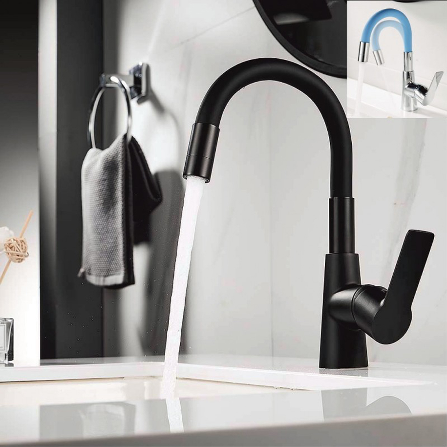 Silicone spout that bends the way you need