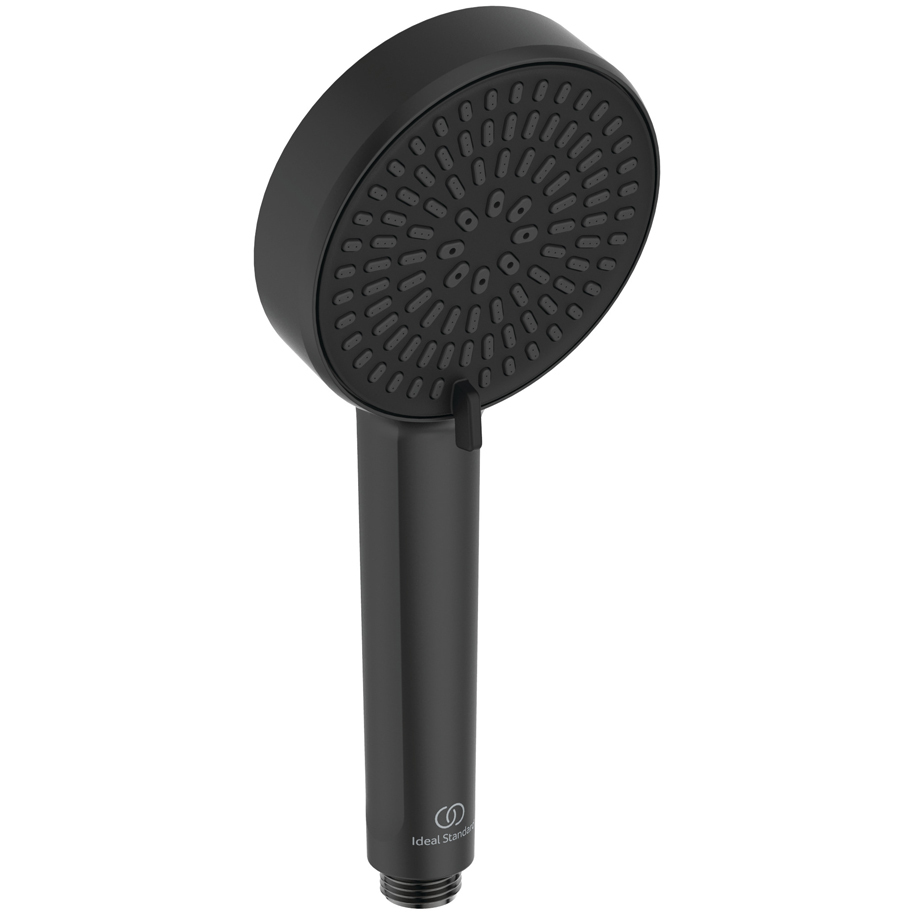 Душ слушалка Ideal Standard Idealrain Alu+ BD580XG, Ø100 мм, 2 функции, черен мат