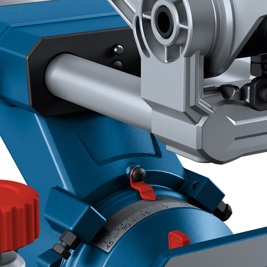 Sliding function for wide cuts up to 310 mm