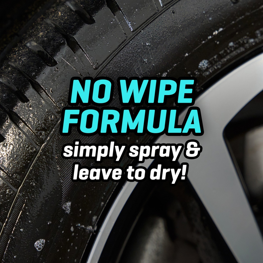 CarPlan Demon Tyres 1 L — препарат за гуми с мокър ефект, без силикон