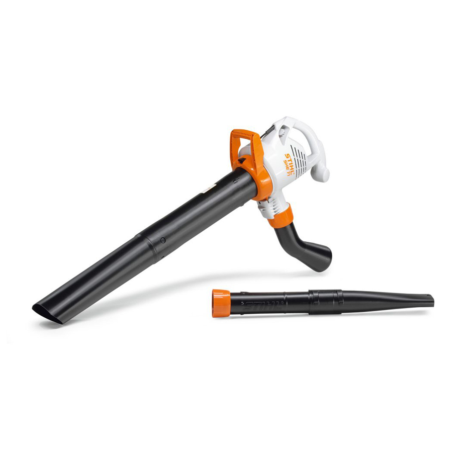 Електрически листосъбирач STIHL SHE 71, 1100 W, скорост на въздушната струя 209 km/h