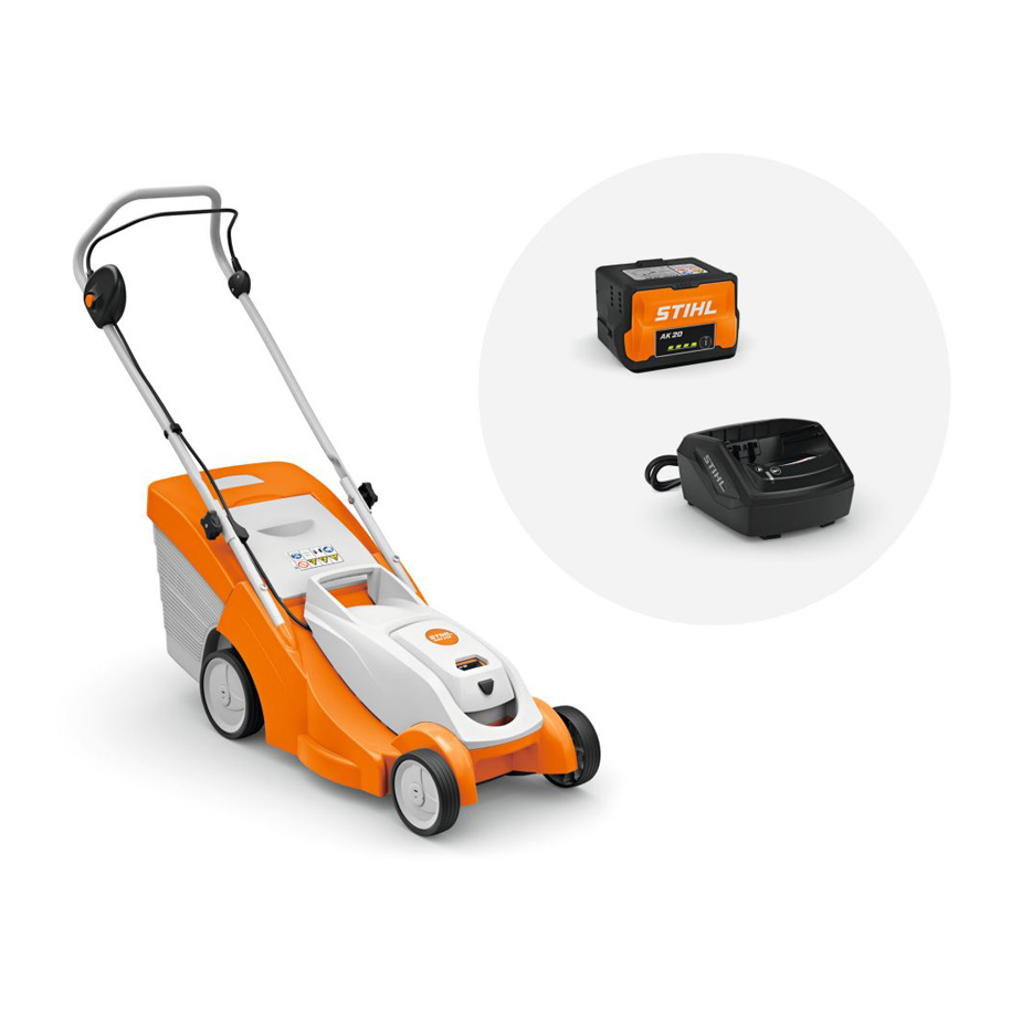 STIHL RMA 239.1 Cordless Lawn Mower 36 V, 37 cm Cutting Width, 1x 4.0 Ah Battery