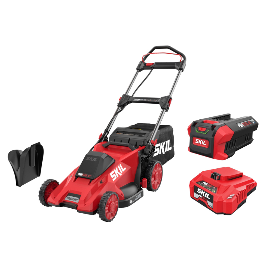 Up to 900 m² of mowing, cord-free