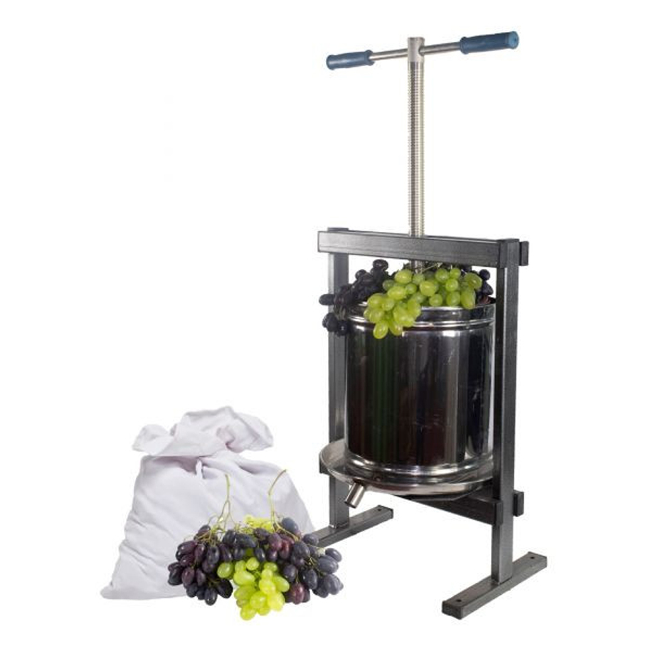 VILEN 4949 Grape Press, 15 L, Double Basket, 43x40x28 cm