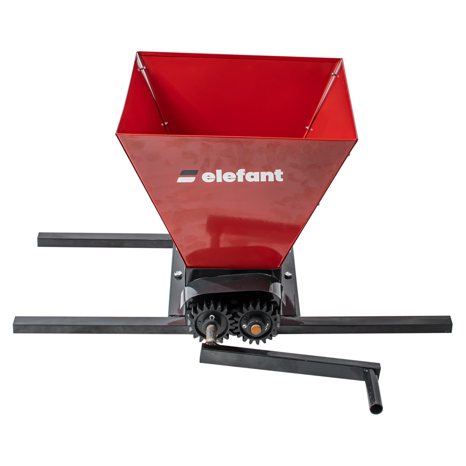Profiled rollers for grapes, apples and pears