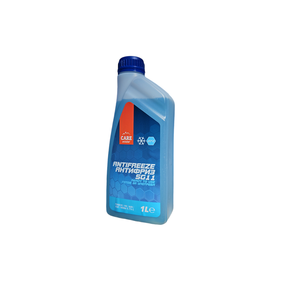 Антифриз CARE G11 -37°C, готов за употреба, 1 л (син)