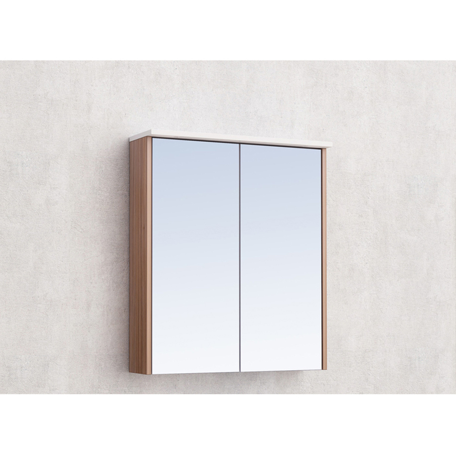 INTER CERAMIC OREN Bathroom Mirror Cabinet 60 cm, PVC, with Light