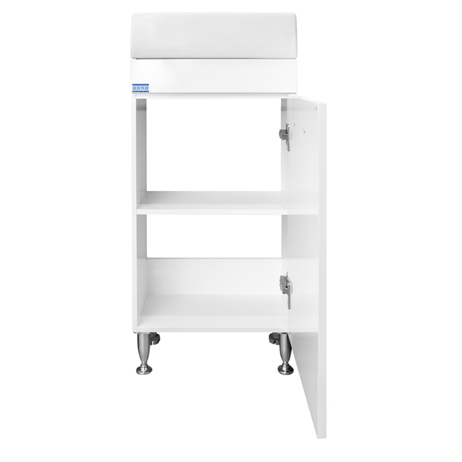 Compact 40 cm width for narrow bathrooms